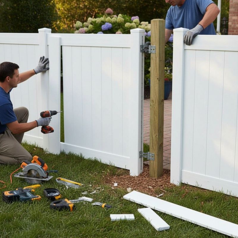 Vinyl Fence Service